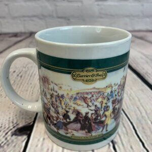 Currier and Ives Mug Central Park Winter 1862 Coffee Tea Cup Handle Skate Core